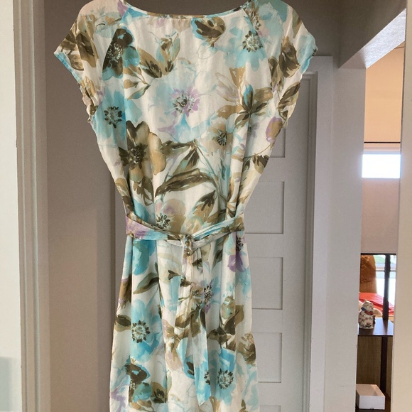 Tommy Bahama Cotton & Silk Floral Dress - Picture 4 of 10